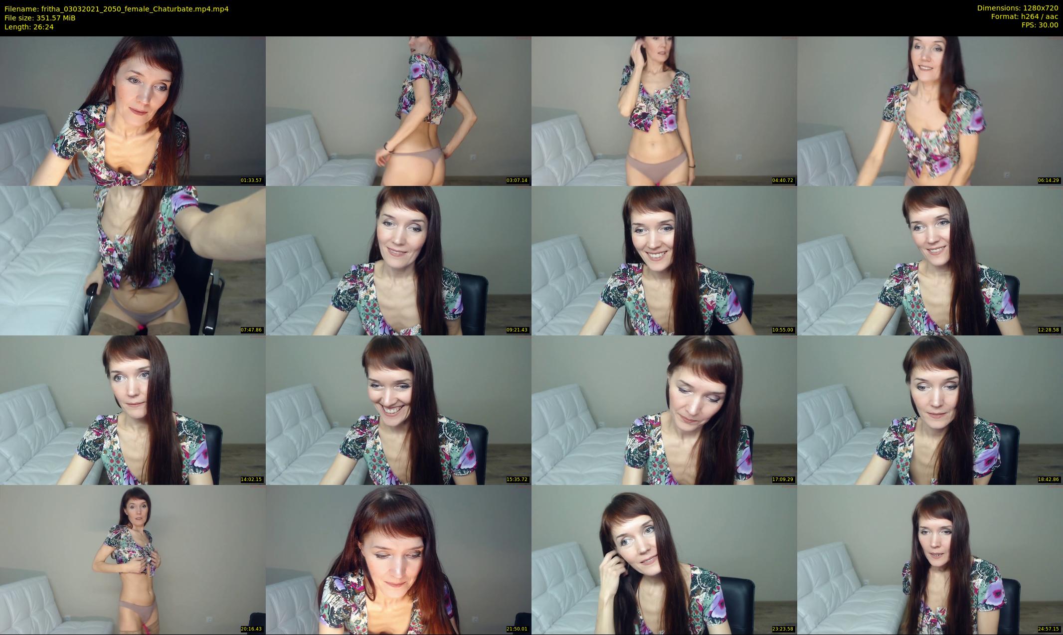 fritha — 27 minute Chaturbate Female stripcam recording, 720p, Mar 3, 2021