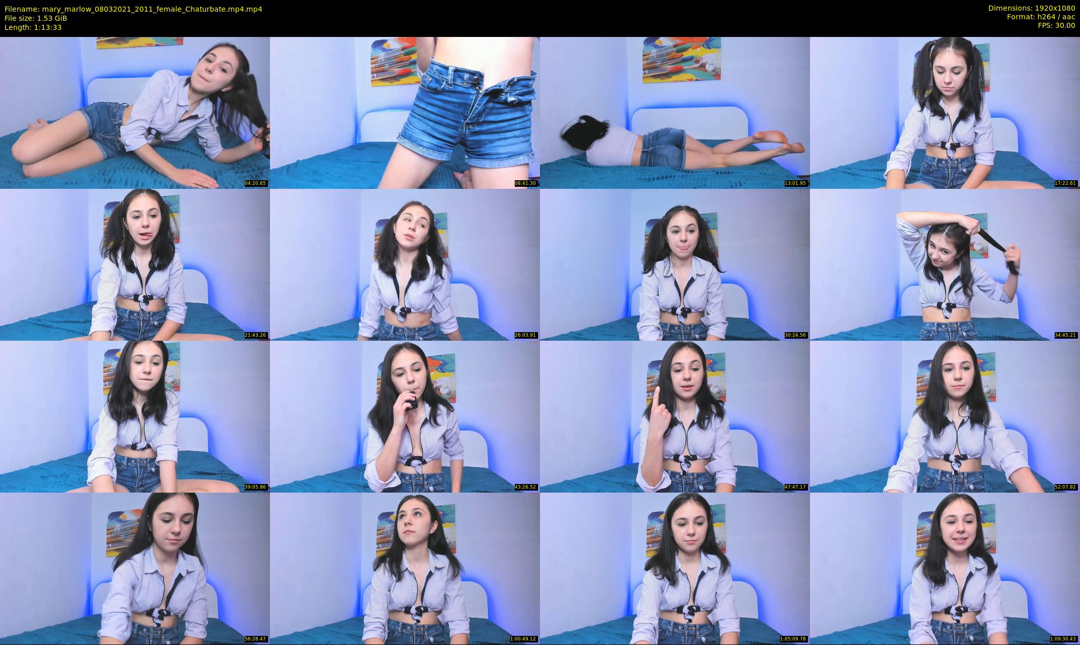 mary_marlow — 74 minute Chaturbate Female stripcam recording, 1080p, Mar 8, 2021