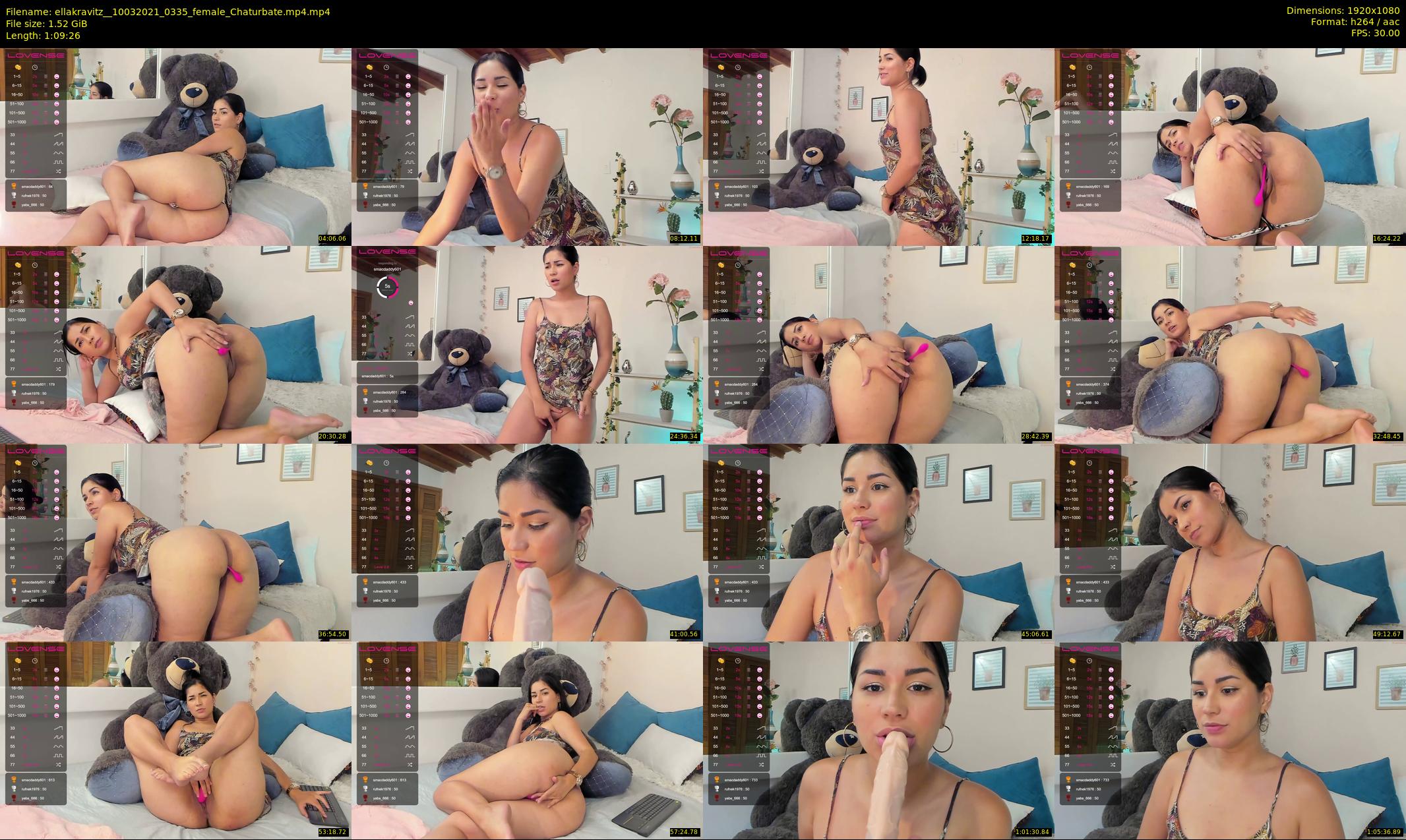 ellakravitz_ — 70 minute Chaturbate Female stripcam recording, 1080p, Mar 10, 2021