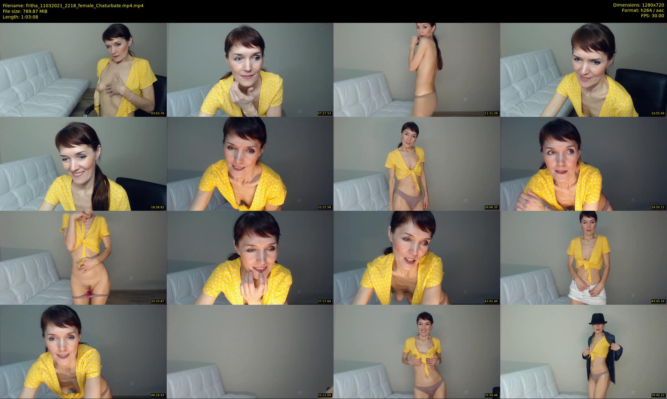 fritha — 64 minute Chaturbate Female stripcam recording, 720p, Mar 11, 2021
