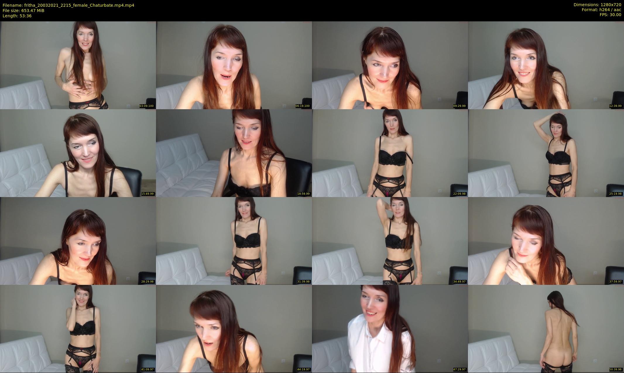 fritha — 54 minute Chaturbate Female stripcam recording, 720p, Mar 20, 2021