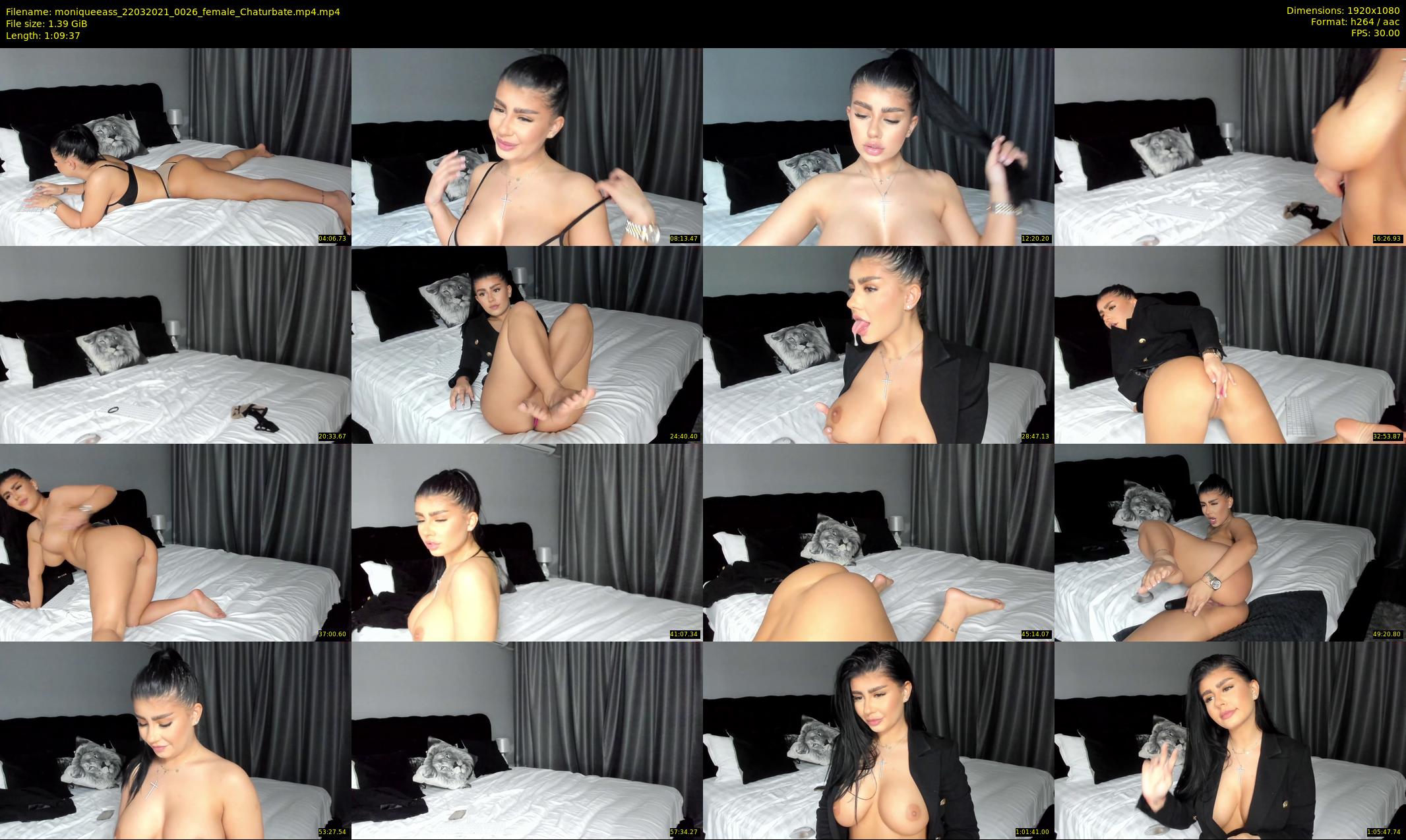 moniqueeass — 70 minute Chaturbate Female stripcam recording, 1080p, Mar 22, 2021