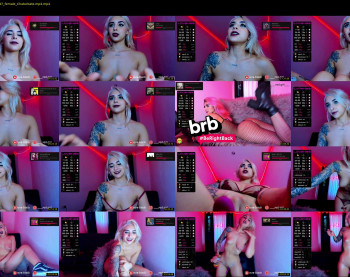 evablack_ — Chaturbate Female stripcam recording, Mar 22, 2021 19:47