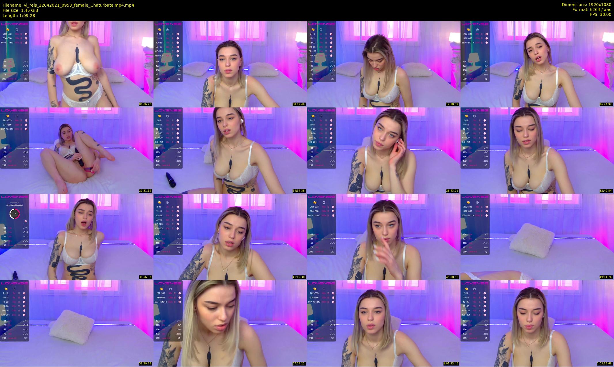 vi_reis — 70 minute Chaturbate Female stripcam recording, 1080p, Apr 12, 2021