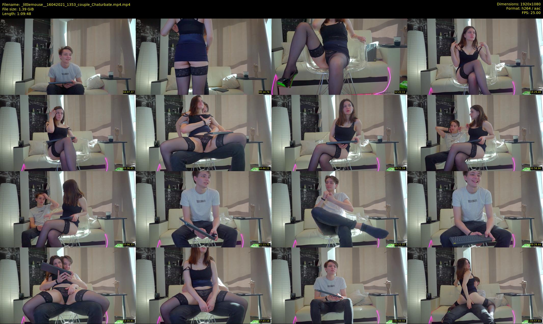 _littlemouse_ — 70 minute Chaturbate Couple stripcam recording, 1080p, Apr 16, 2021