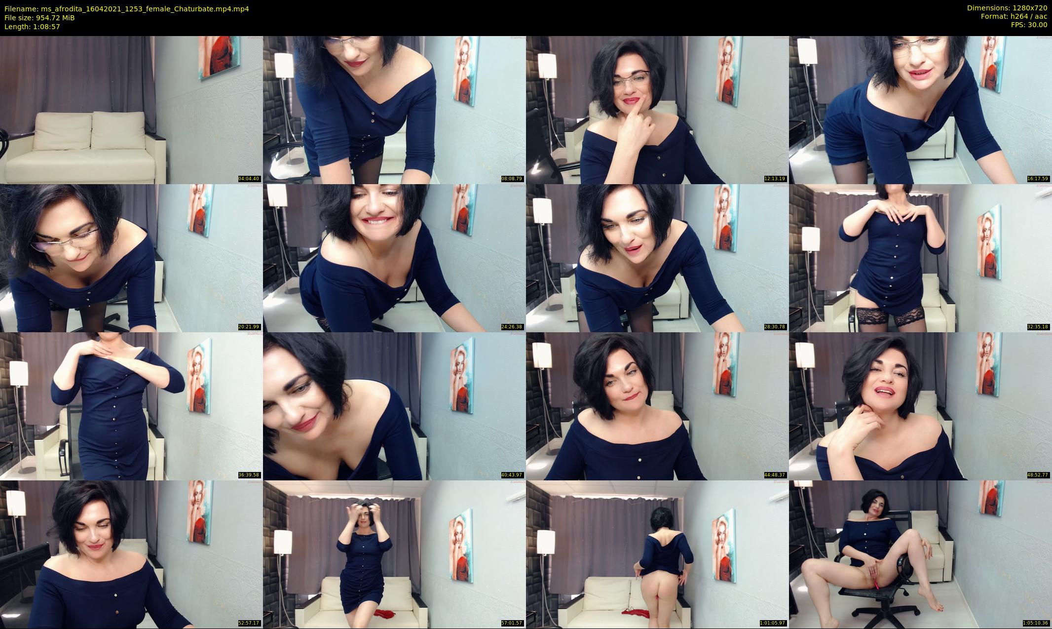 ms_afrodita — 69 minute Chaturbate Female stripcam recording, 720p, Apr 16, 2021