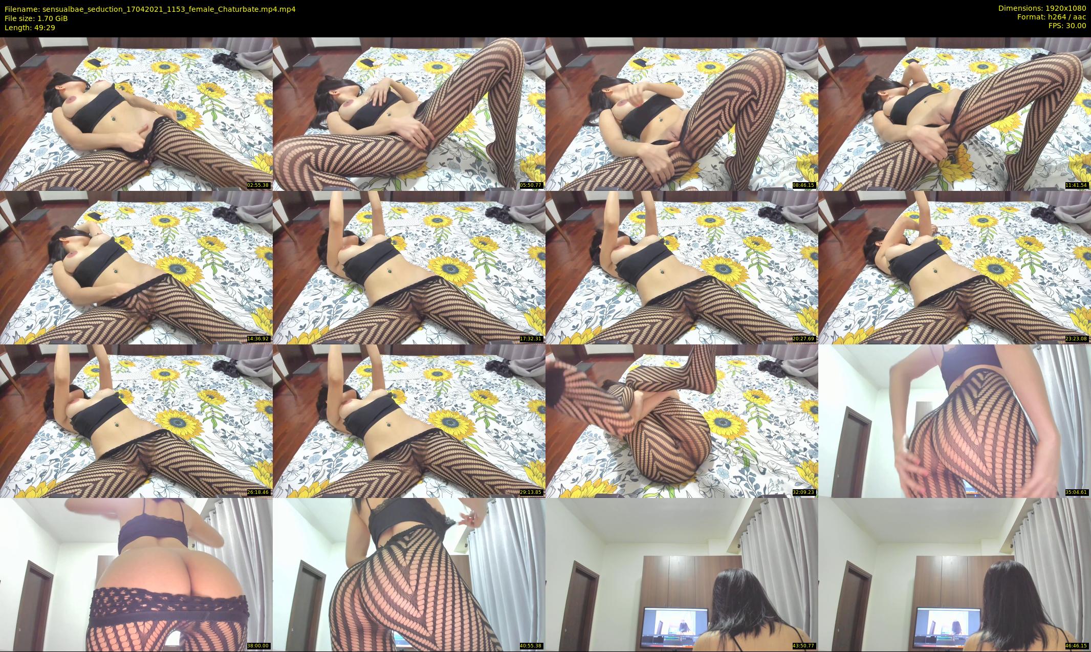 sensualbae_seduction — 50 minute Chaturbate Female stripcam recording, 1080p, Apr 17, 2021