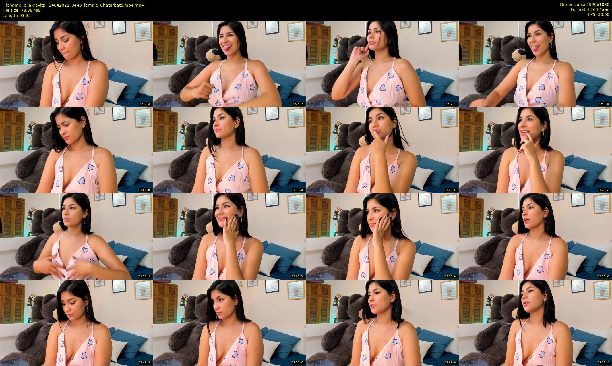 ellakravitz_ — 4 minute Chaturbate Female stripcam recording, 1080p, Apr 24, 2021