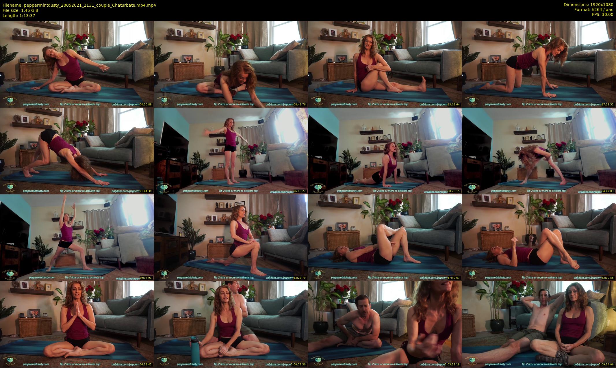 peppermintdusty — 74 minute Chaturbate Couple stripcam recording, 1080p, May 20, 2021