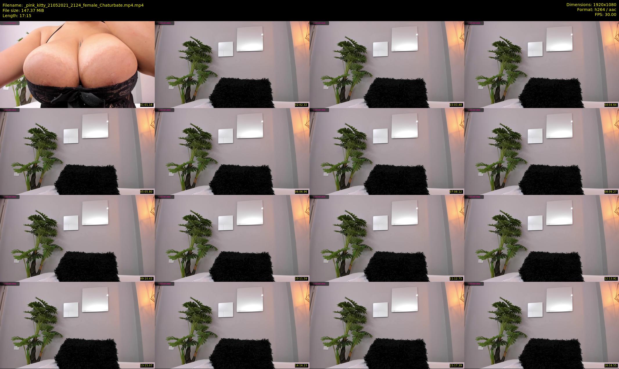 _pink_kitty — 18 minute Chaturbate Female stripcam recording, 1080p, May 21, 2021