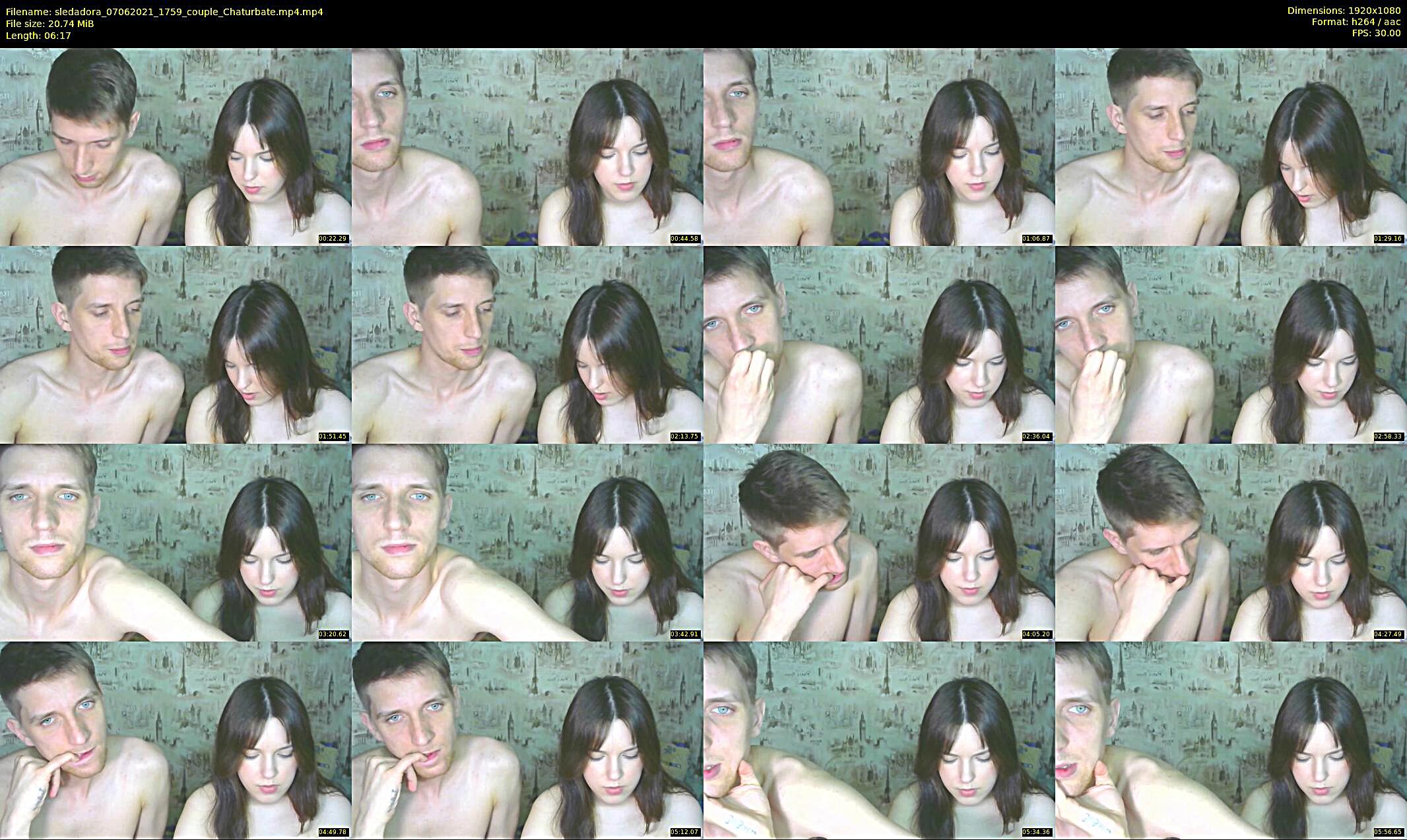 sledadora — 7 minute Chaturbate Couple stripcam recording, 1080p, Jun 7, 2021
