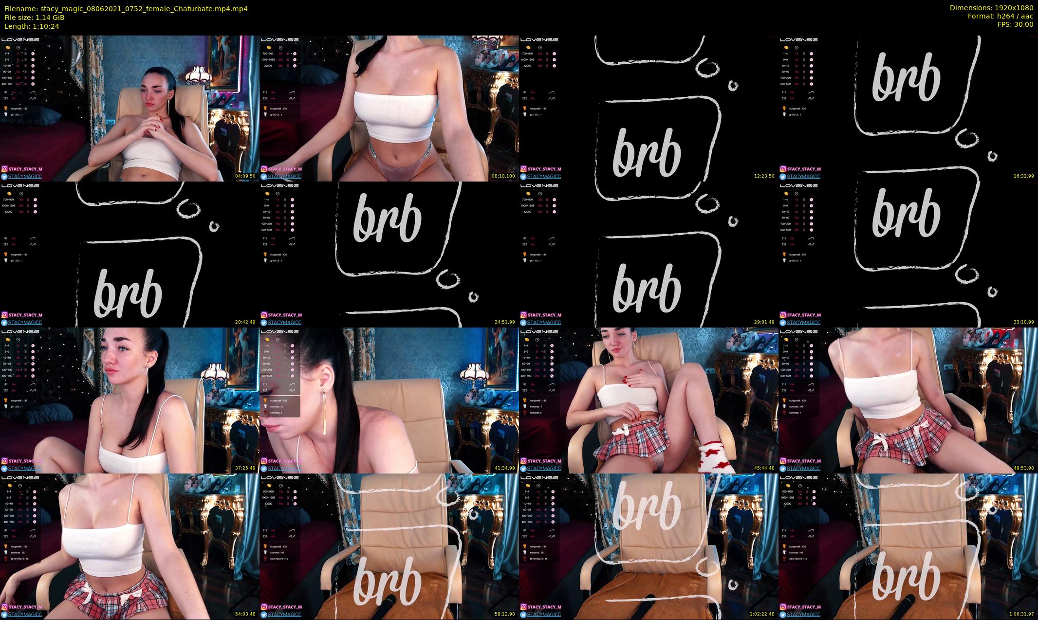 stacy_magic — 71 minute Chaturbate Female stripcam recording, 1080p, Jun 8, 2021