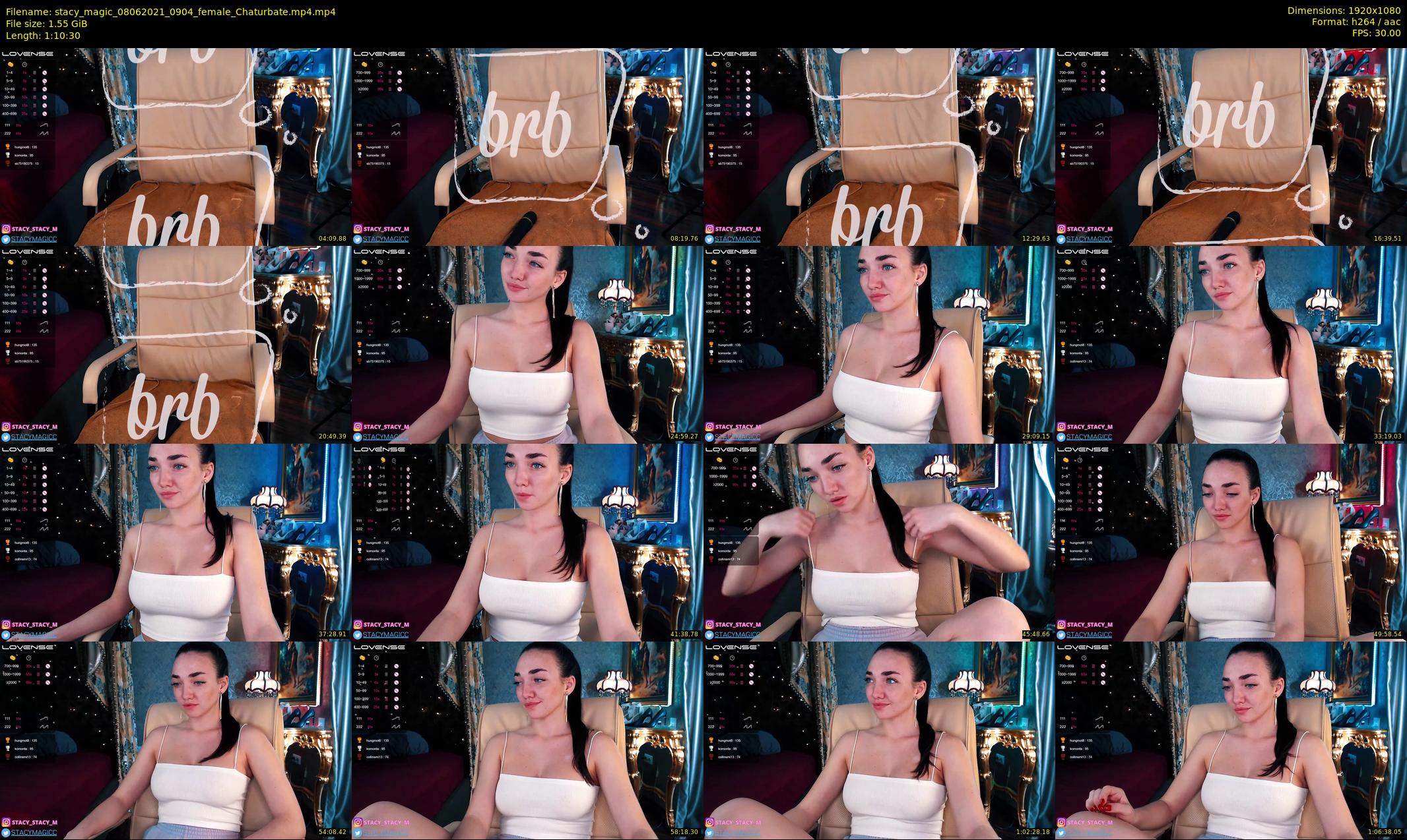 stacy_magic — 71 minute Chaturbate Female stripcam recording, 1080p, Jun 8, 2021