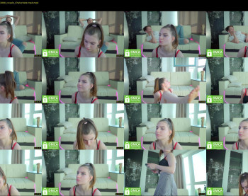_littlemouse_ — Chaturbate Couple stripcam recording, Jun 9, 2021 18:00