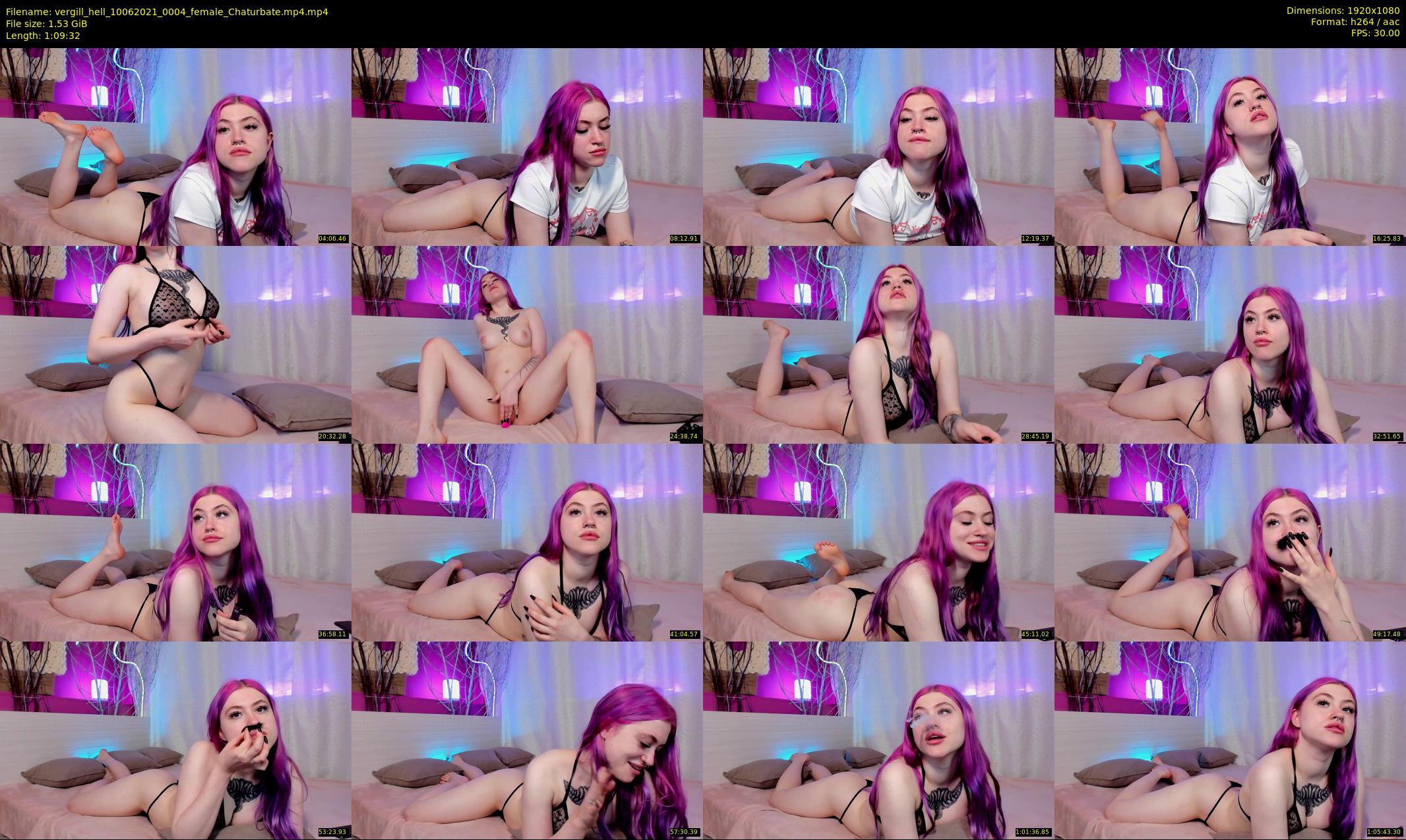 vergill_hell — 70 minute Chaturbate Female stripcam recording, 1080p, Jun 10, 2021