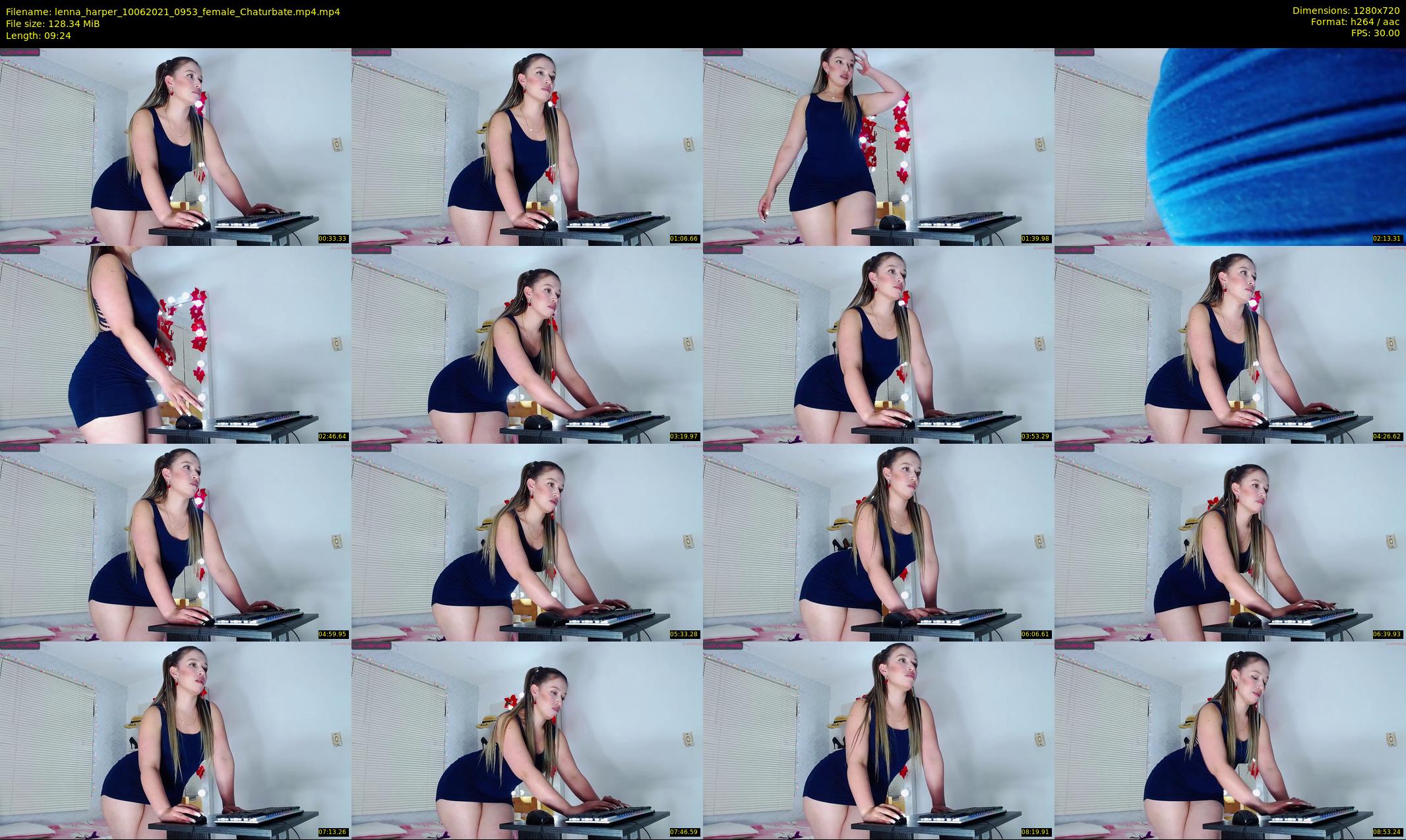 lenna_harper — 10 minute Chaturbate Female stripcam recording, 720p, Jun 10, 2021