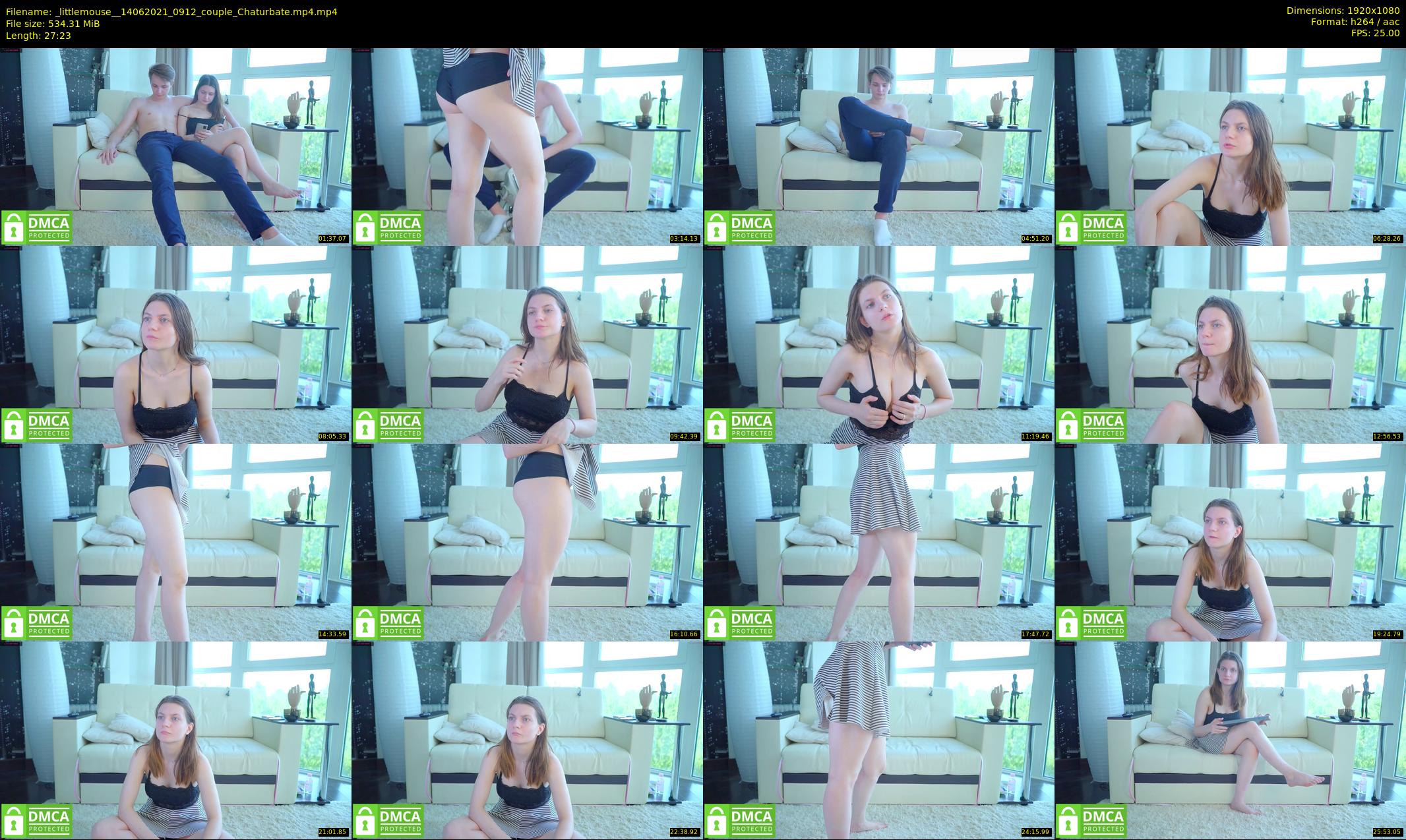 _littlemouse_ — 28 minute Chaturbate Couple stripcam recording, 1080p, Jun 14, 2021