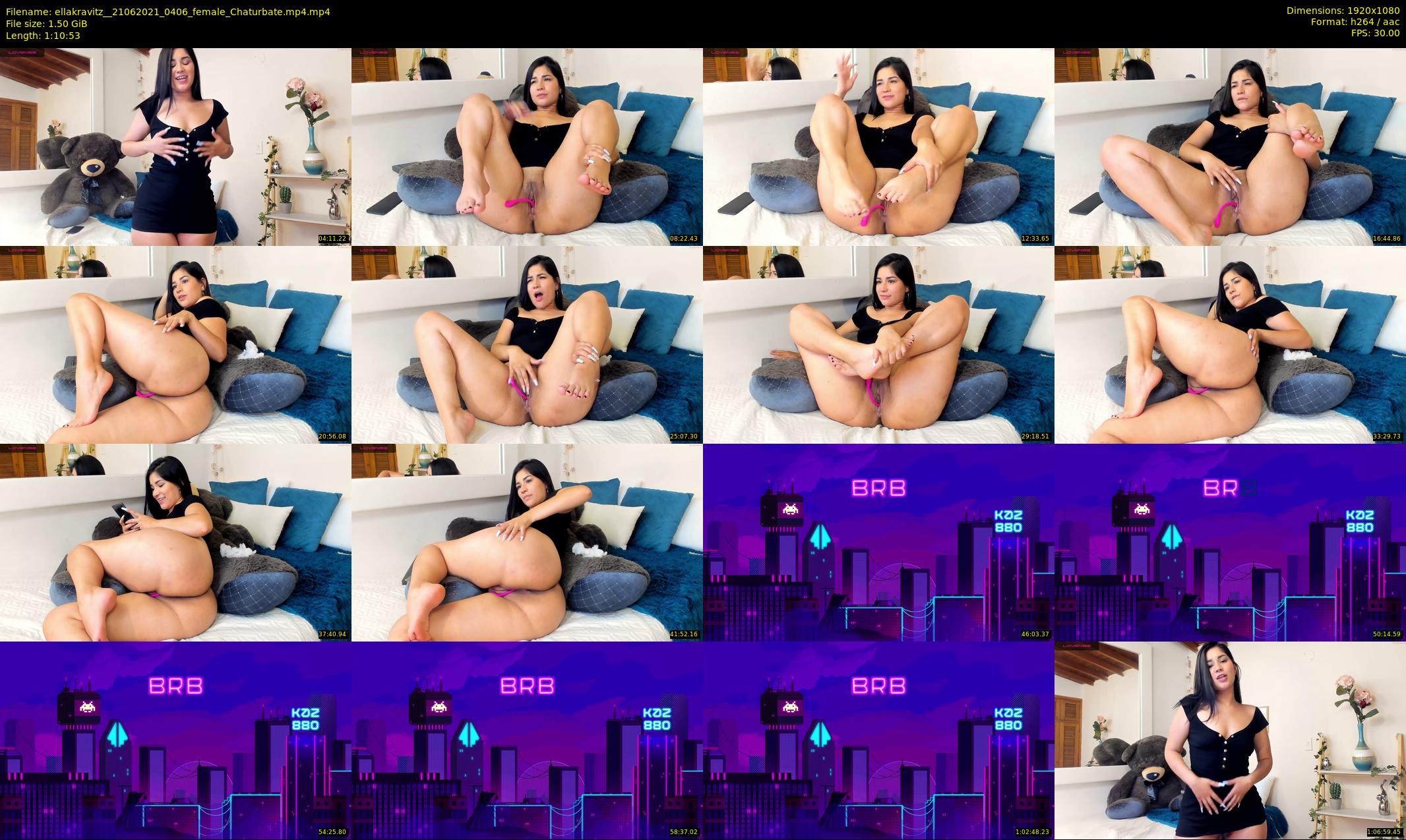 ellakravitz_ — 71 minute Chaturbate Female stripcam recording, 1080p, Jun 21, 2021