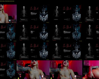 evablack_ — Chaturbate Female stripcam recording, Jun 20, 2021 17:49