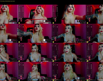 evablack_ — Chaturbate Female stripcam recording, Jun 20, 2021 20:57