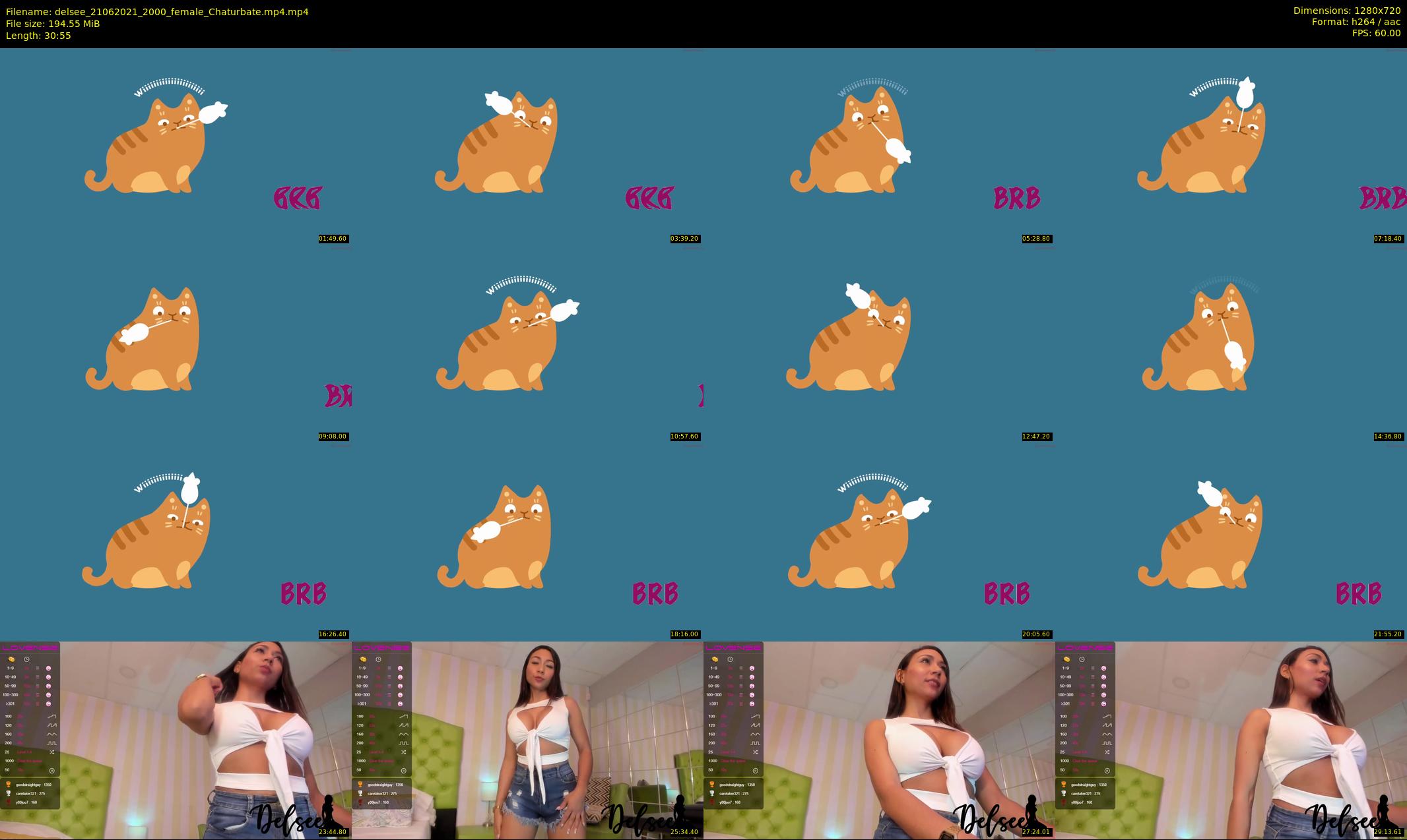 delsee — 31 minute Chaturbate Female stripcam recording, 720p, Jun 21, 2021