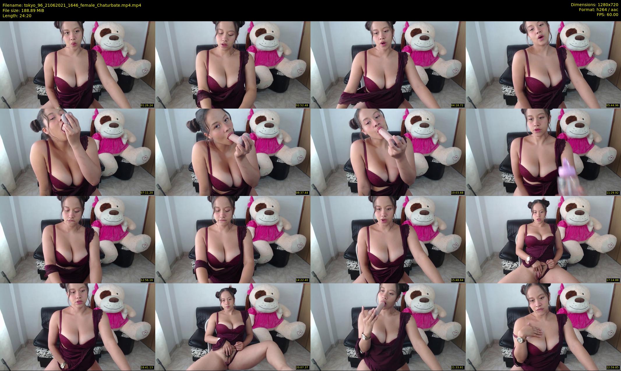 tokyo_96 — 25 minute Chaturbate Female stripcam recording, 720p, Jun 21, 2021