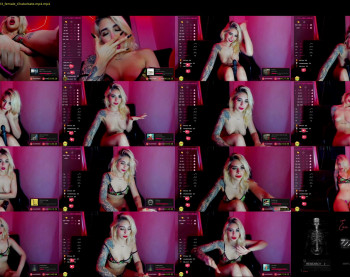 evablack_ — Chaturbate Female stripcam recording, Jun 22, 2021 19:23