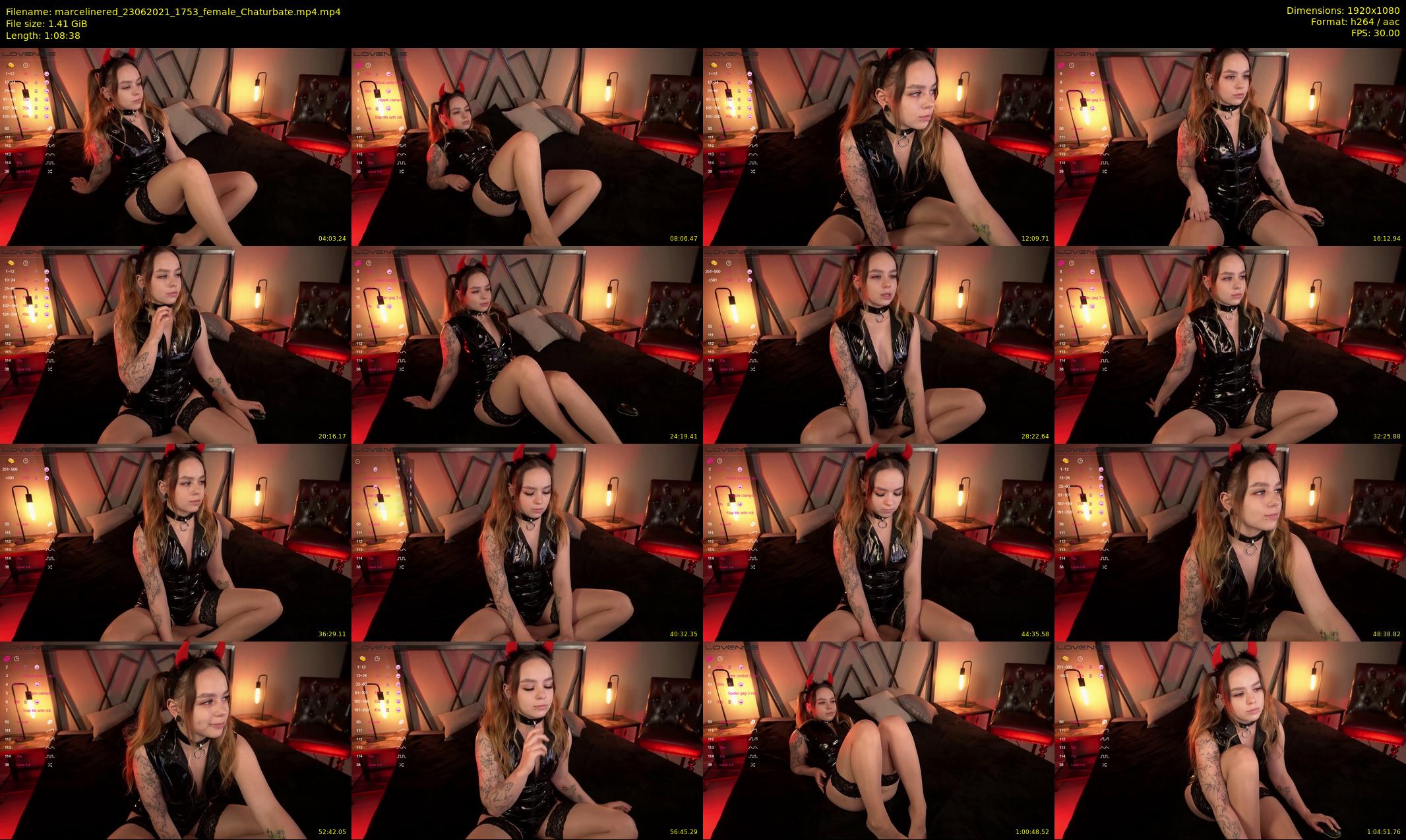 marcelinered — 69 minute Chaturbate Female stripcam recording, 1080p, Jun 23, 2021