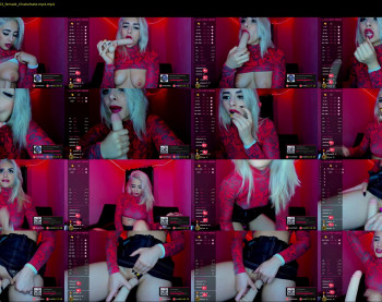 evablack_ — Chaturbate Female stripcam recording, Jun 28, 2021 15:53