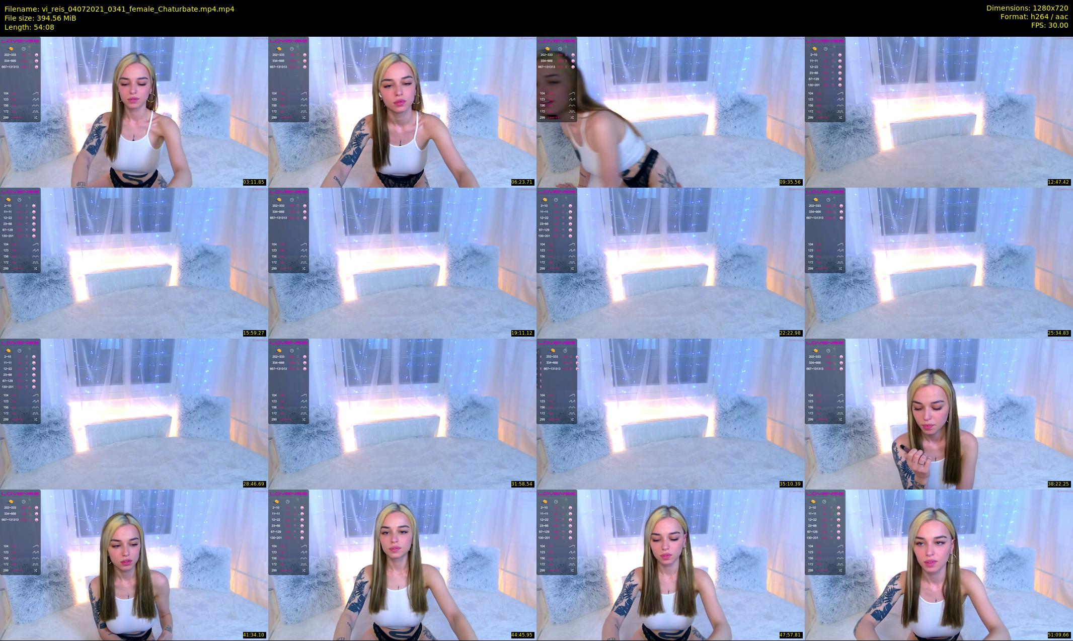 vi_reis — 55 minute Chaturbate Female stripcam recording, 720p, Jul 4, 2021