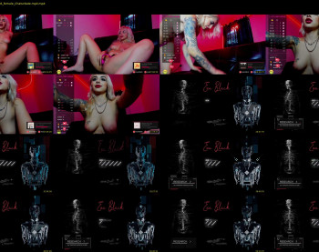 evablack_ — Chaturbate Female stripcam recording, Jul 10, 2021 16:56
