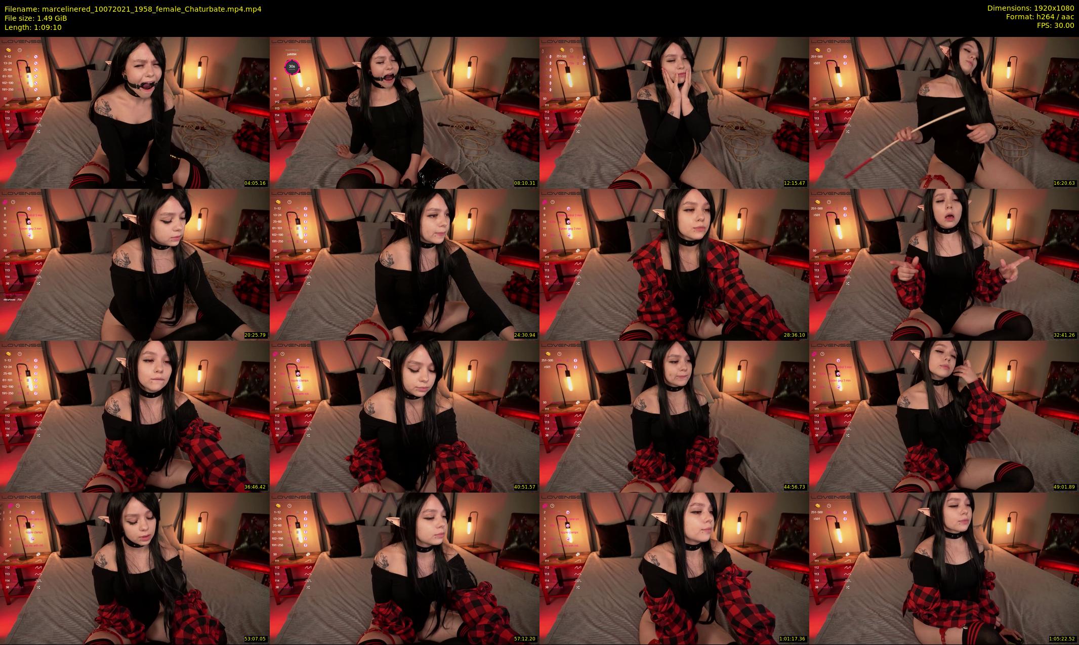 marcelinered — 70 minute Chaturbate Female stripcam recording, 1080p, Jul 10, 2021