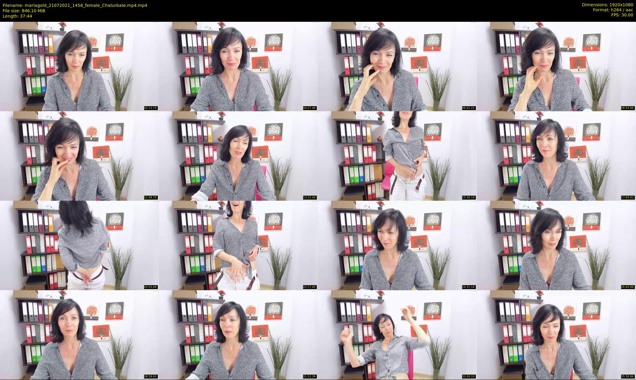 mariagold — 38 minute Chaturbate Female stripcam recording, 1080p, Jul 21, 2021