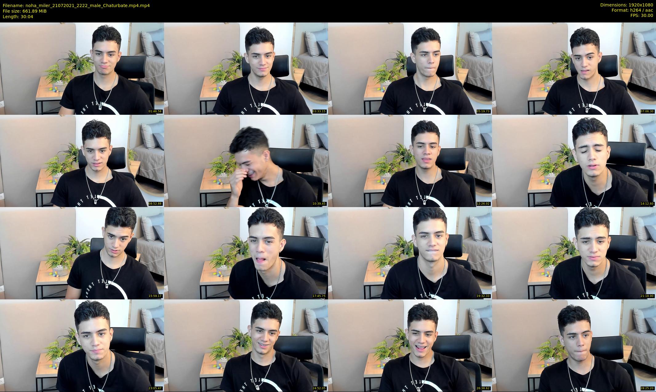 noha_miler — 31 minute Chaturbate Male stripcam recording, 1080p, Jul 21, 2021