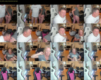 thedarksideoflive — Chaturbate Couple stripcam recording, Jul 21, 2021 20:53