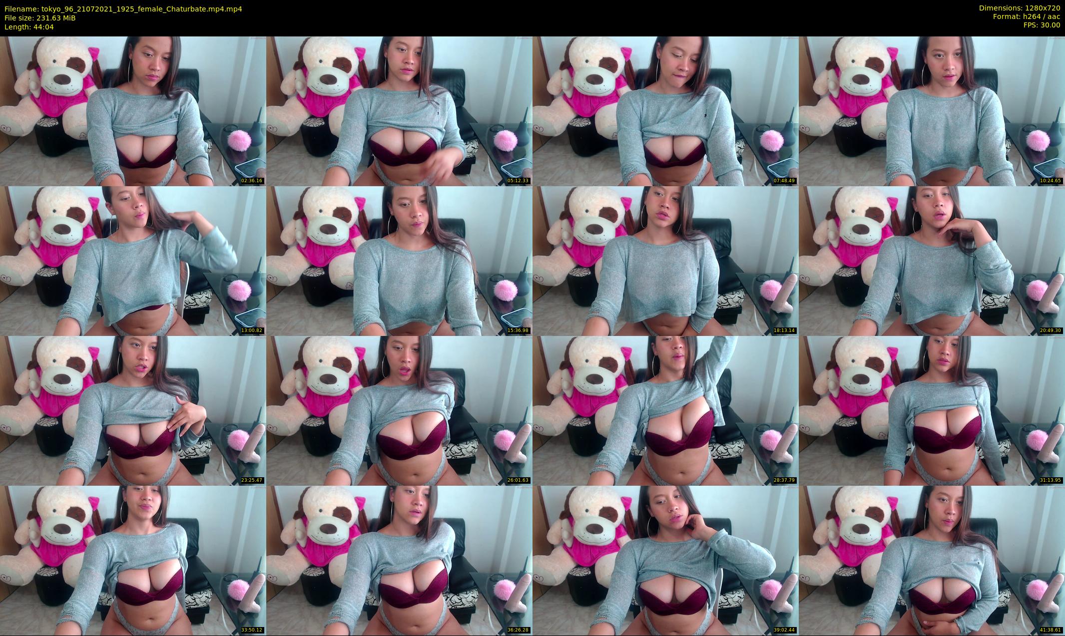 tokyo_96 — 45 minute Chaturbate Female stripcam recording, 720p, Jul 21, 2021
