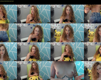 xarantix — Chaturbate Female stripcam recording, Jul 21, 2021 12:48