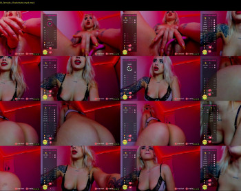 evablack_ — Chaturbate Female stripcam recording, Jul 23, 2021 15:50