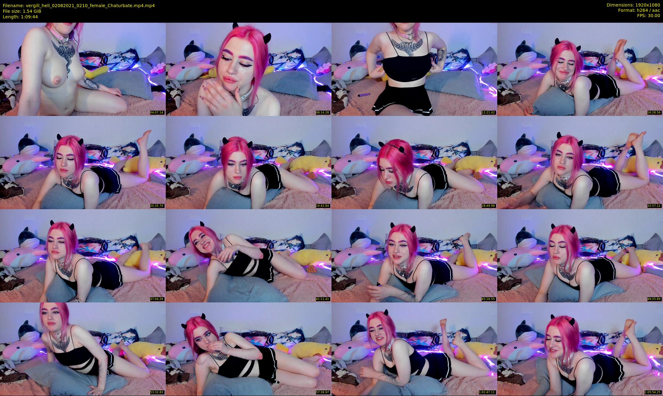 vergill_hell — 70 minute Chaturbate Female stripcam recording, 1080p, Aug 2, 2021