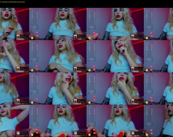 evablack_ — Chaturbate Female stripcam recording, Aug 6, 2021 17:17