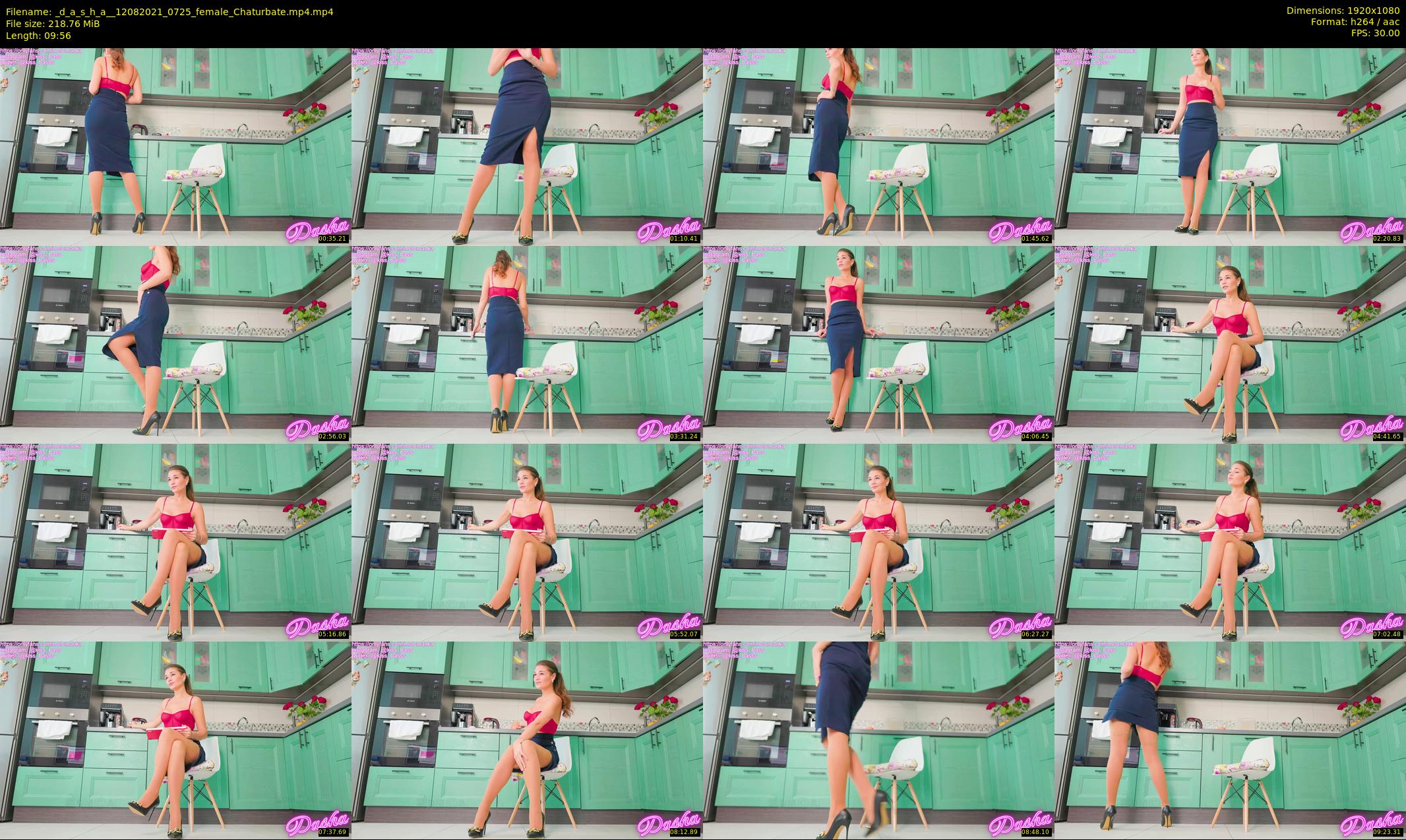 _d_a_s_h_a_ — 10 minute Chaturbate Female stripcam recording, 1080p, Aug 12, 2021