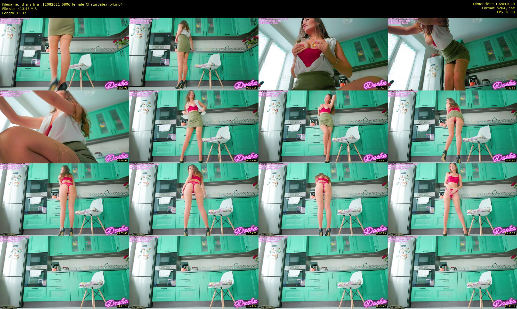 _d_a_s_h_a_ — 19 minute Chaturbate Female stripcam recording, 1080p, Aug 12, 2021