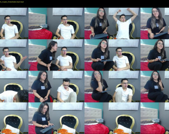 nick_april — Chaturbate Couple stripcam recording, Aug 13, 2021 20:59