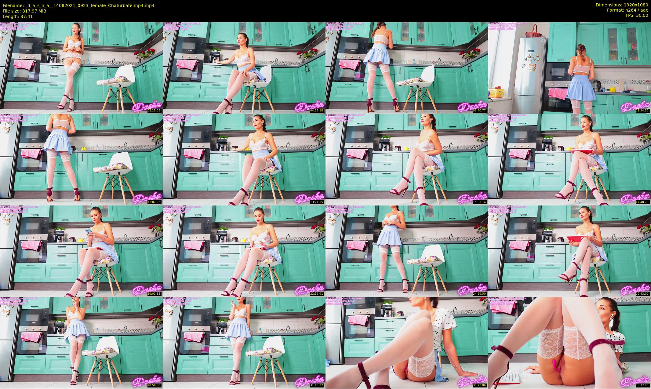 _d_a_s_h_a_ — 38 minute Chaturbate Female stripcam recording, 1080p, Aug 14, 2021