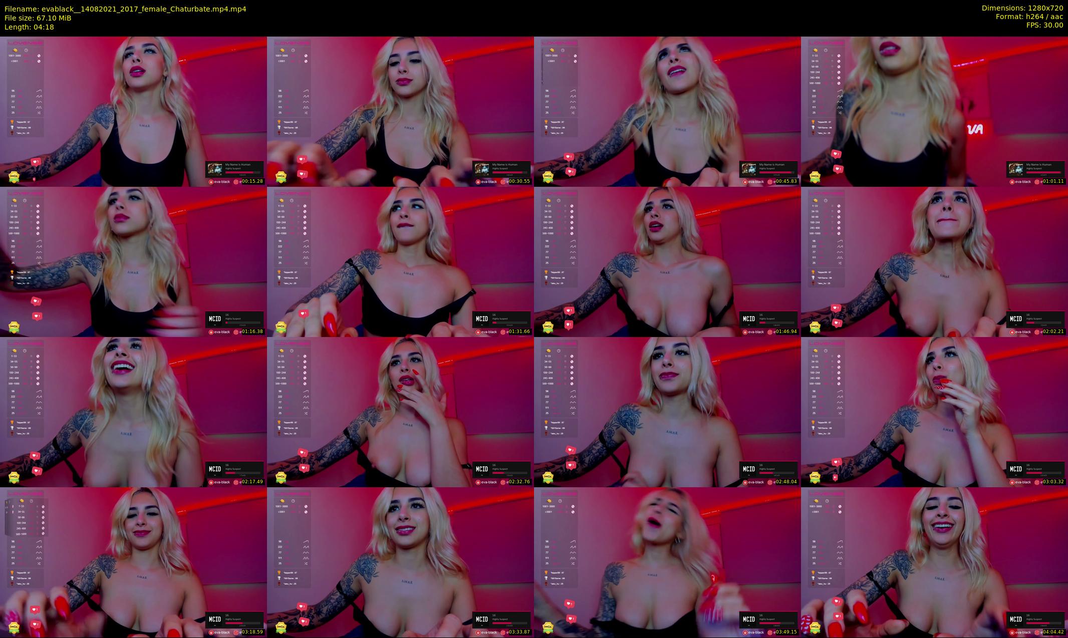 evablack_ — 5 minute Chaturbate Female stripcam recording, 720p, Aug 14, 2021