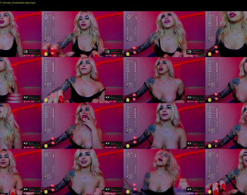 evablack_ — Chaturbate Female stripcam recording, Aug 14, 2021 20:17