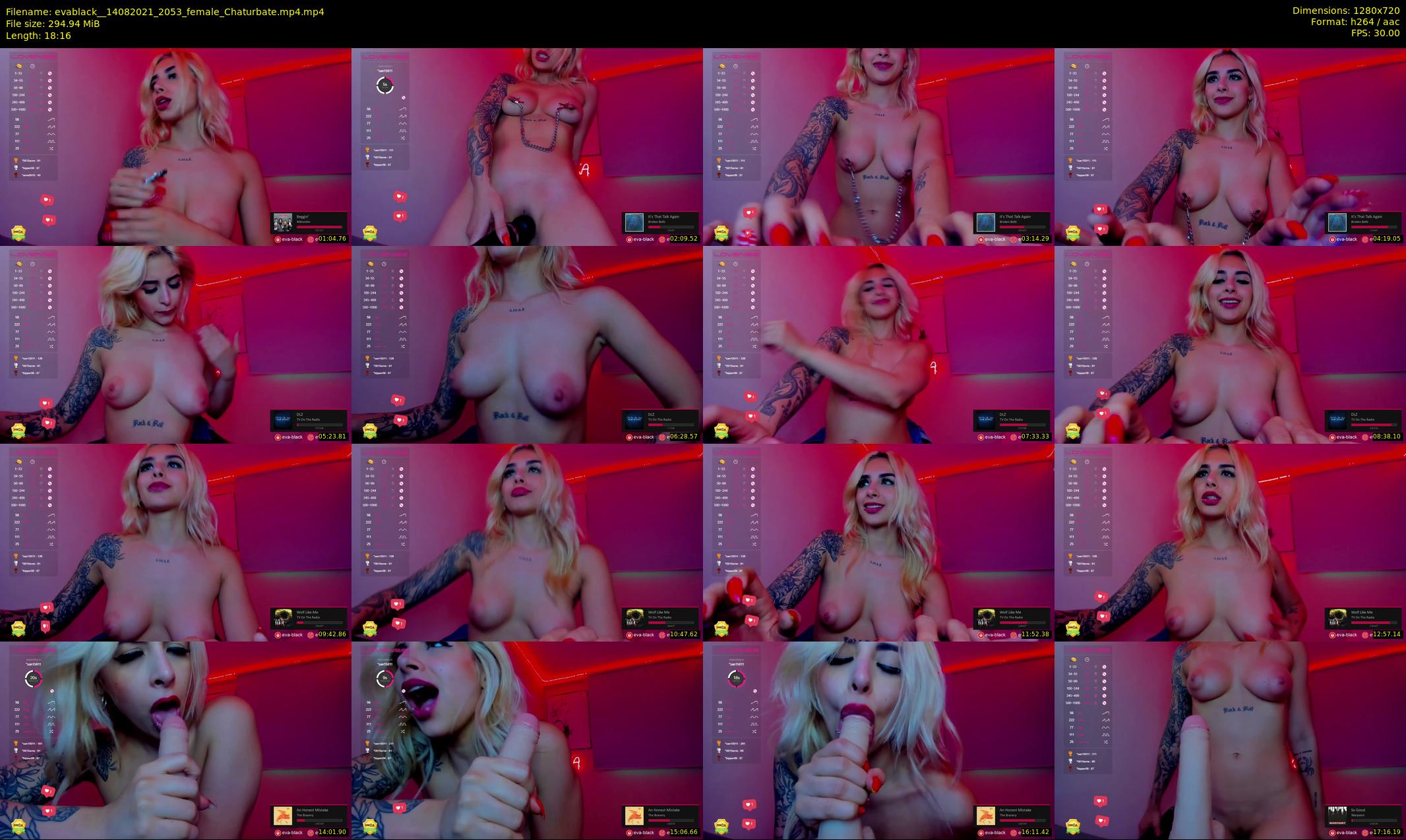 evablack_ — 19 minute Chaturbate Female stripcam recording, 720p, Aug 14, 2021