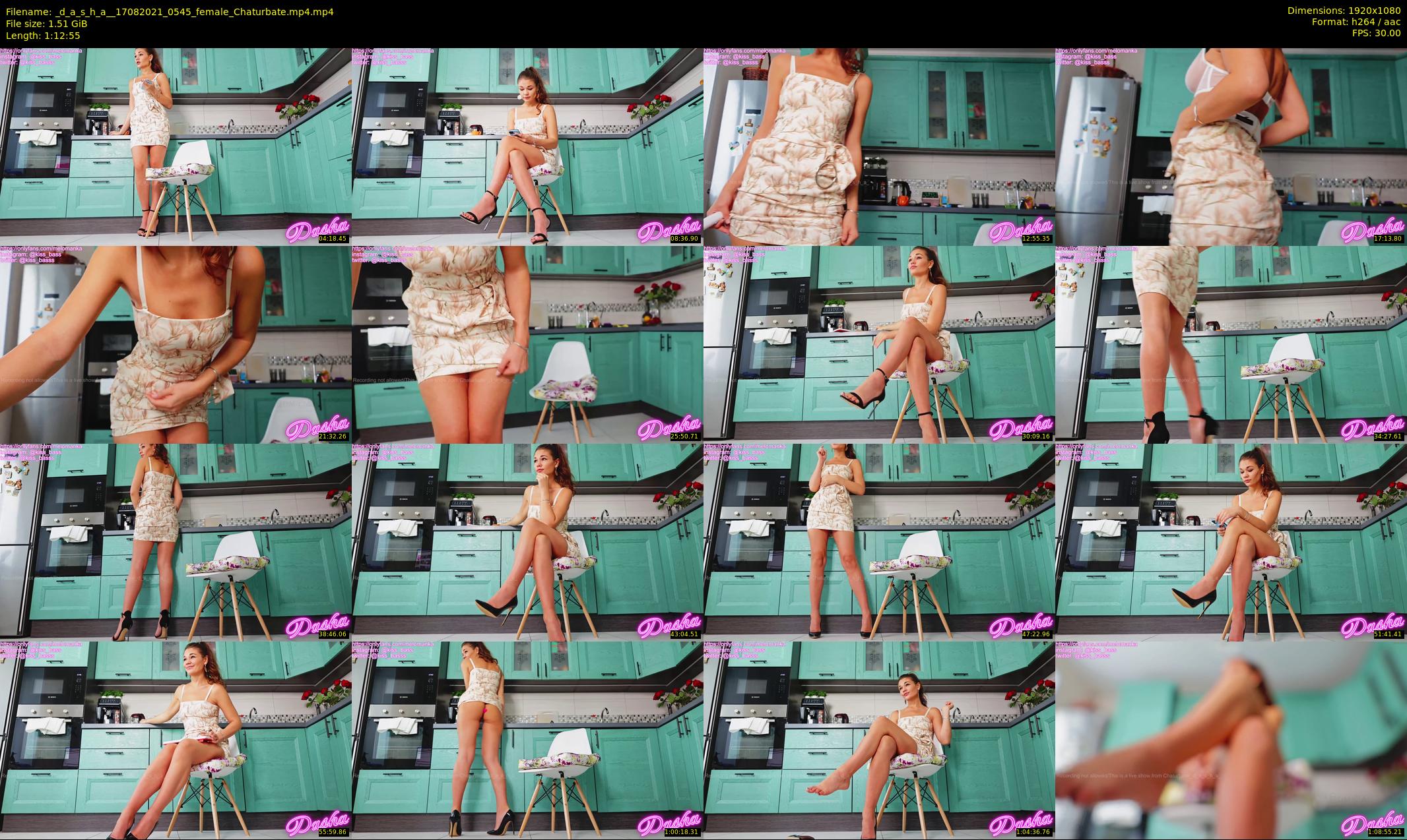 _d_a_s_h_a_ — 73 minute Chaturbate Female stripcam recording, 1080p, Aug 17, 2021