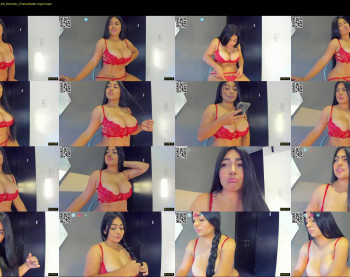 _lasuescun — Chaturbate Female stripcam recording, Aug 19, 2021 01:03