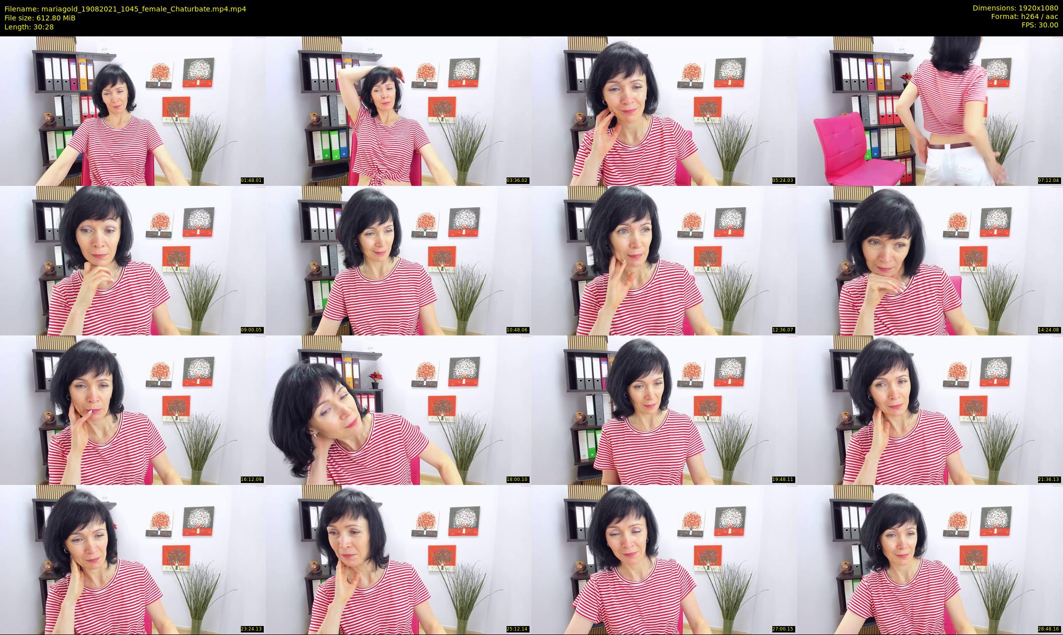 mariagold — 31 minute Chaturbate Female stripcam recording, 1080p, Aug 19, 2021